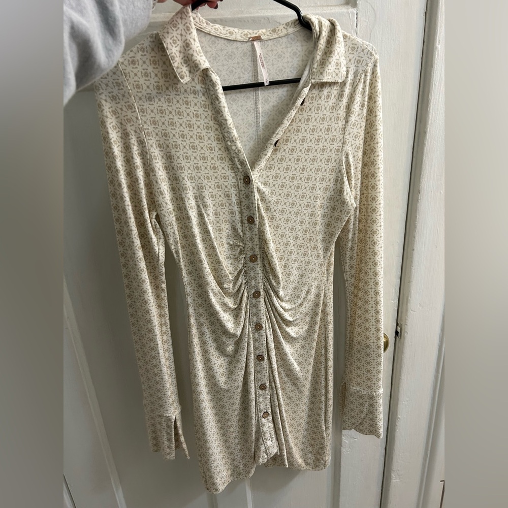 Free people dress with flared sleeves